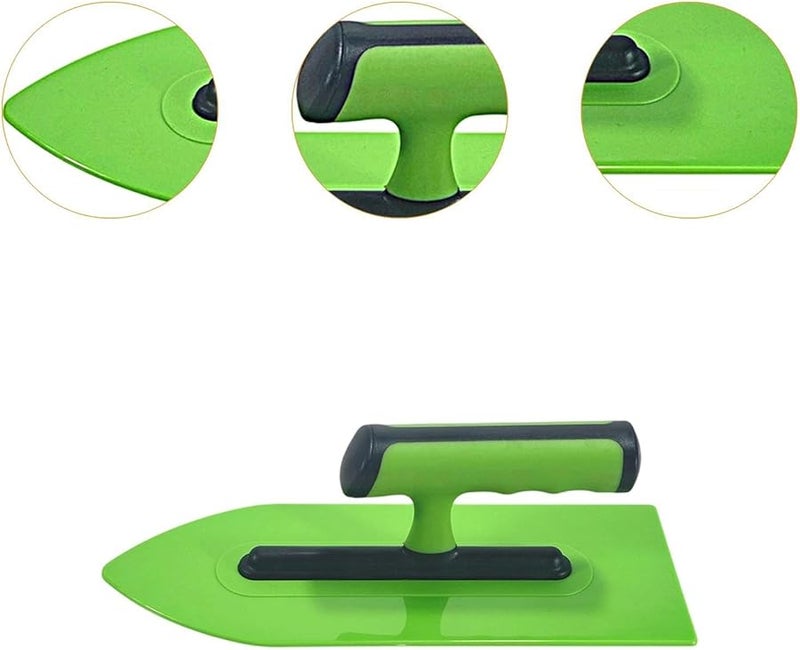 Square Pointed Plaster Trowel 10 Inch Lightweight Hand Tool for Drywall Cement and Paint - Image 3