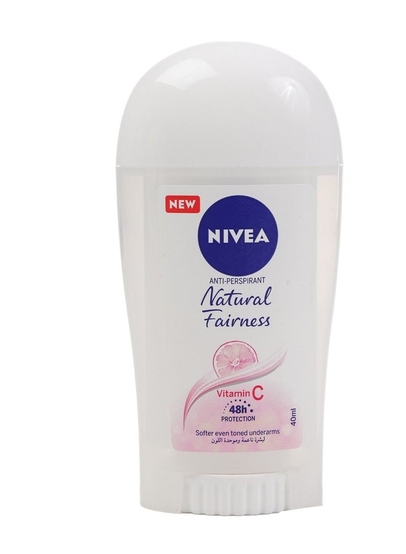 Nivea مزيل العرق الطبيعي للعدالة مع فيتامين C 40 مل