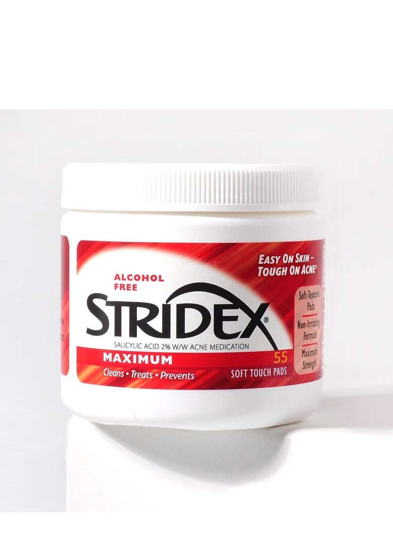 Stridex - 55-Piece Medicated Soft Touch Pad - Image 1