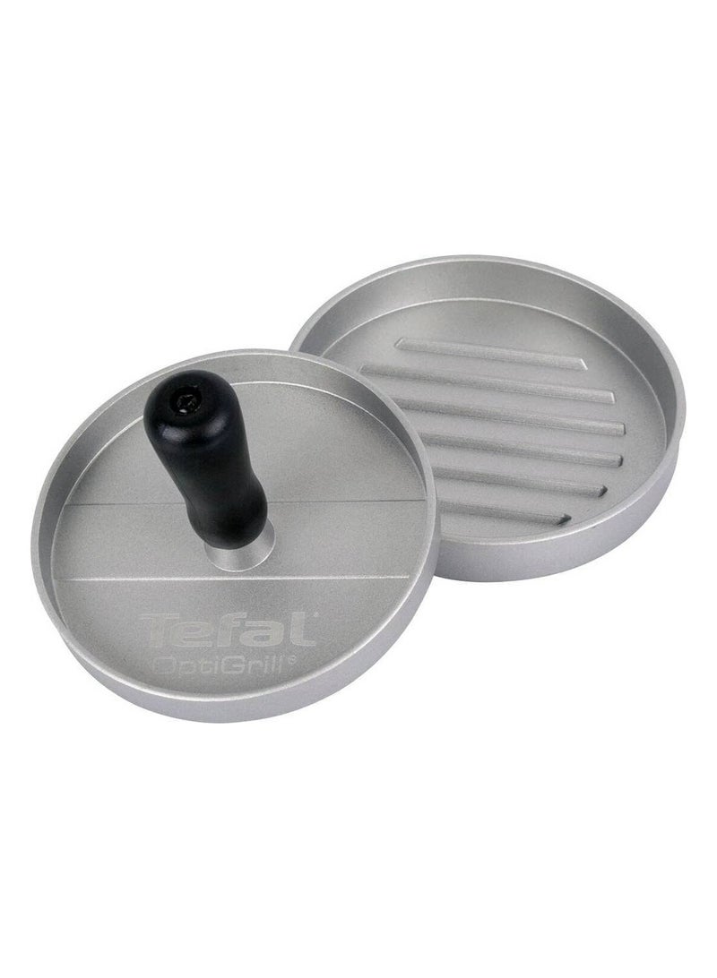 Tefal Burger Press W875 Tefal Hamburger Patty Maker For Stuffed Burgers Aluminum Quality Kitchen Accessories Silver - Image 1