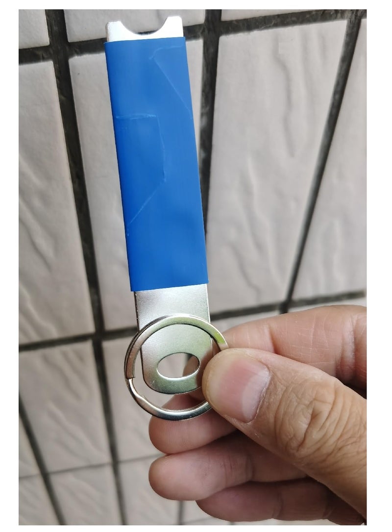 YnFag Pry Door Hand Tool Emergency Key Spring Steel Prying Tool Protective Sleeve (3) - Image 2