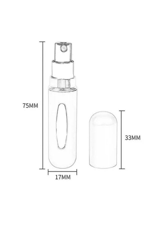 KUAZIVI - 5ML Portable Bottom Refillable Perfume Atomizer Spray Perfume Bottle - Image 1