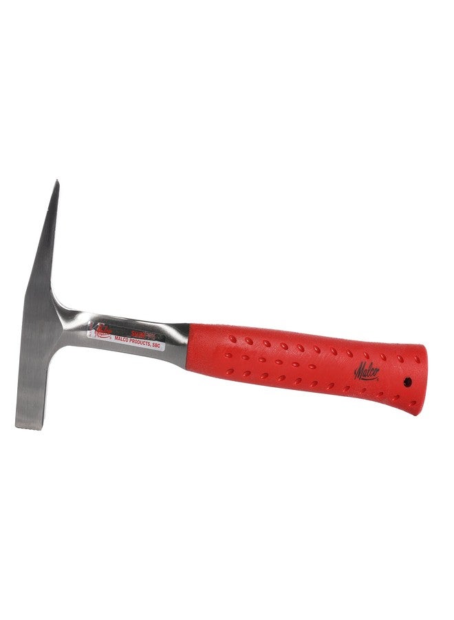 Malco 18 oz. Setting Hammer, Polished Beveled Face & Pein, Forged I-Beam, Hardened and Tempered Sheet Metal Hammer, Made in USA, Sheet Metal Tools (Vinyl Grip) - Image 1