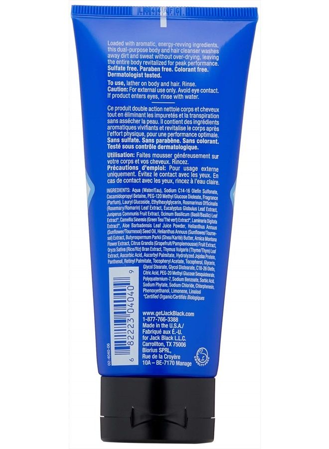 Jack Black منظف توربو واش المنعش للشعر والجسم، 3 أونصة سائلة - Image 2