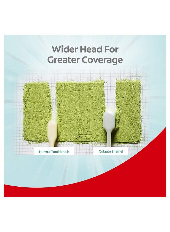 كولجيت مجموعة فرشاة أسنان جنتل إيناميل فائقة النعومة توفر فرشاة أسنان فائقة النعومة لـ 4 قطع - Image 5