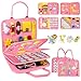 Qizfun Toddler Busy Board Montessori Toys Sensory Busy Book Educational Learning Travel Toy for Airplane Car Keeps Toddlers Engaged Birthday Gifts for Toddler Girls - Image 3