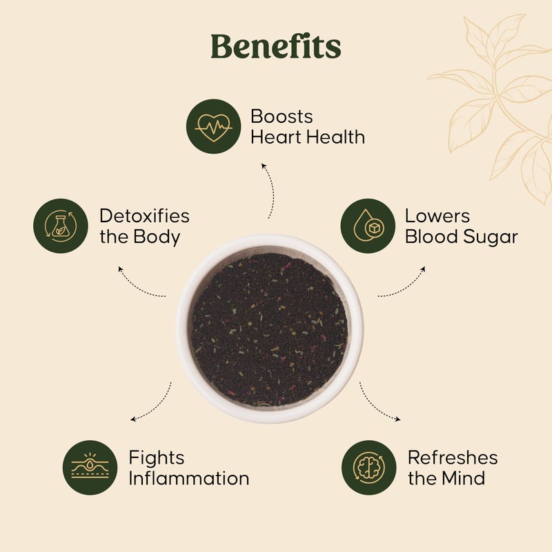 Mittal Teas Instant Masala Chai Premix | Authentic Indian Spiced Tea with Milk & Sugar | Cardamom, Ginger & Cinnamon | 20 Sachets | Desi Chai Latte | Travel-Friendly & Easy to Prepare - Image 2