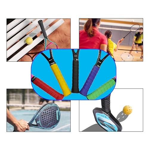 Senston Overgrips Pack of 5/10/15 Racquet Overgrips Tennis Badminton Squash Racket Overgrip Anti Slip Racquet - Image 5