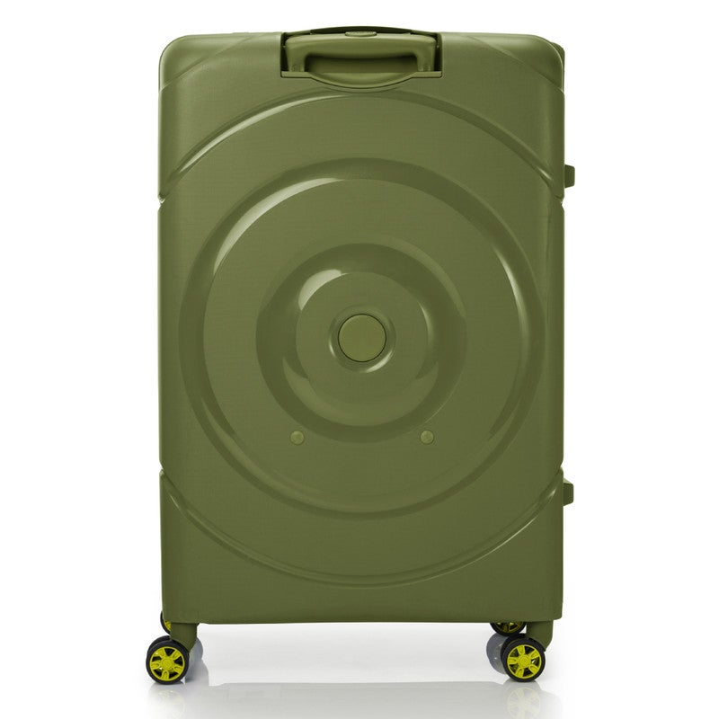AMERICAN TOURISTER Circurity Suitcase, Check-In Size 77 cm / 28 inch, 4 Spinner Wheels, Hard Top, Polypropylene, Olive|Scratch & Impact Resistant Material|Lightweight|XtraSecu™ 3 Point Locking System|TSA Lock - 3 Years International Warranty - Image 5