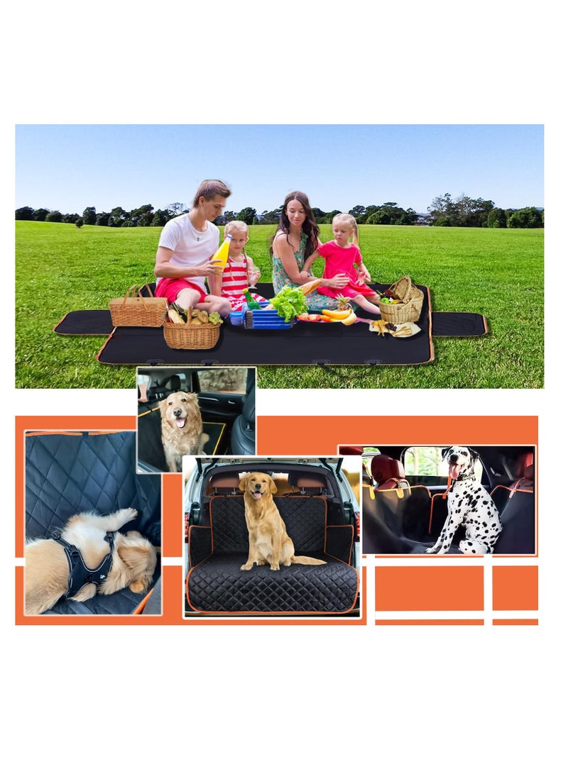 Universal Waterproof Dog Car Seat Cover Hammock With NonSlip Backing Scratchproof Design Fits All Cars SUVs Trucks - Image 3