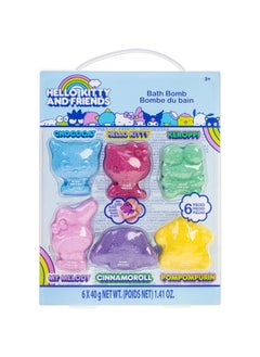 And Friends Bath Bombs Set, 6 Piece, Bubblegum Scented - Ages 3+ Character Molded - Fun & Bright Colors - Bath Time Fun, Great Birthday Gifts, Stocking Stuffers, By Townley Girl