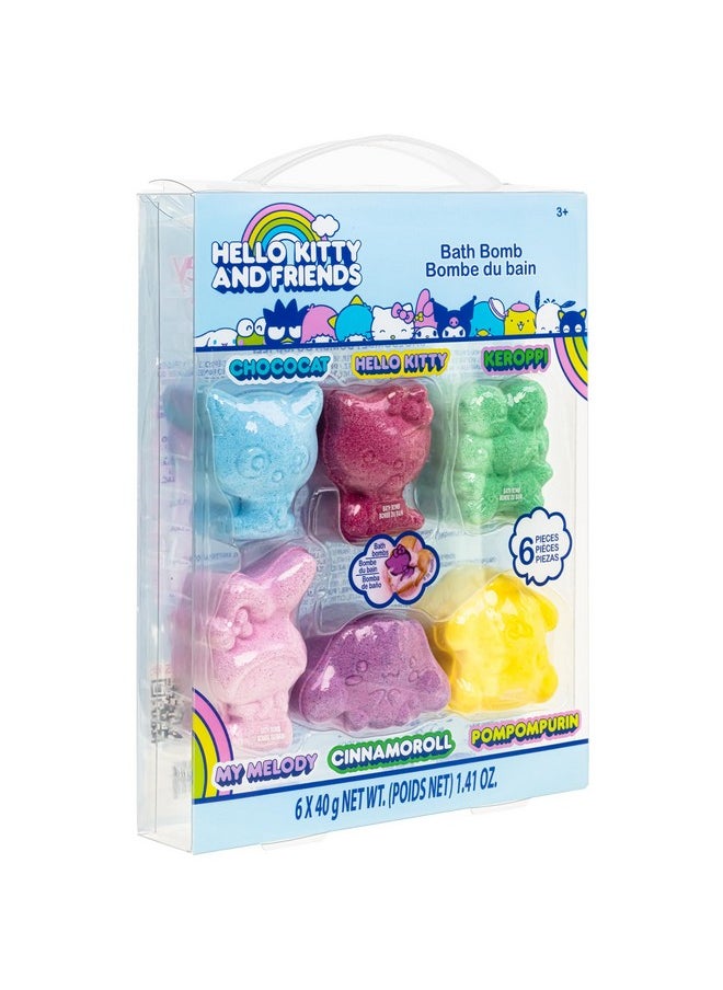 TOWNLEY GIRL - And Friends Bath Bombs Set, 6 Piece, Bubblegum Scented - Ages 3+ Character Molded - Fun & Bright Colors - Bath Time Fun, Great Birthday Gifts, Stocking Stuffers, By Townley Girl - Image 1