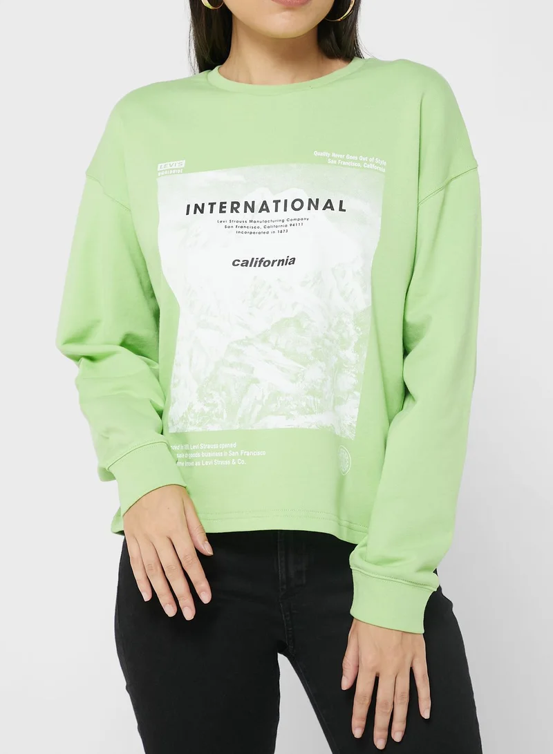 Levi's Logo Graphic Sweatshirt