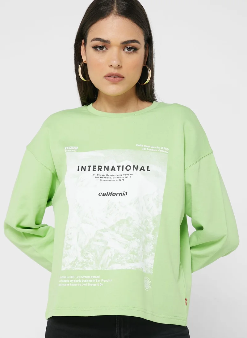 Levi's Logo Graphic Sweatshirt