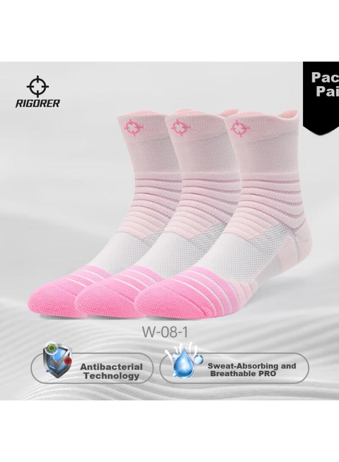 Rigorer Performance Sports Socks Uni Basketball Socks Towel Bottom Sweat-absorbing Shock-absorbing Running Badminton Socks - Image 1