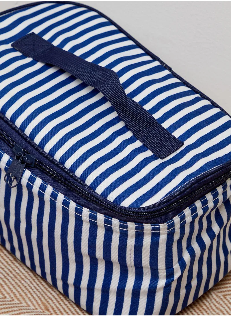 Ayra Handmade Picnic Basket Set With Cutlery
