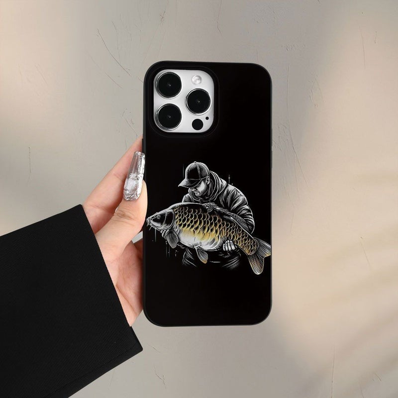 غطاء هاتف لـ iPhone 14 بألوان مختلطة 1 - تصميم فني سمك كلاسيكي - واقٍ مقاوم للخدوش - Image 5