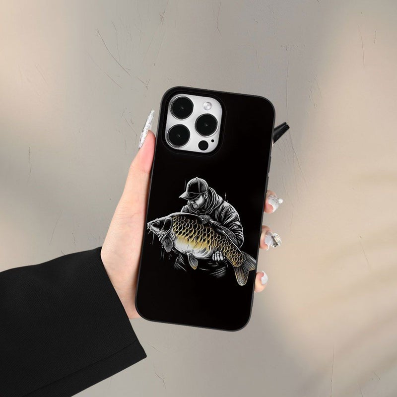 غطاء هاتف لـ iPhone 14 بألوان مختلطة 1 - تصميم فني سمك كلاسيكي - واقٍ مقاوم للخدوش - Image 4