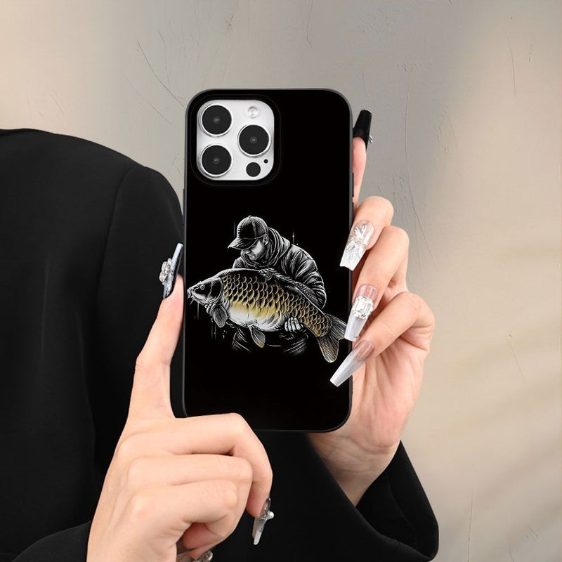 غطاء هاتف لـ iPhone 14 بألوان مختلطة 1 - تصميم فني سمك كلاسيكي - واقٍ مقاوم للخدوش - Image 1