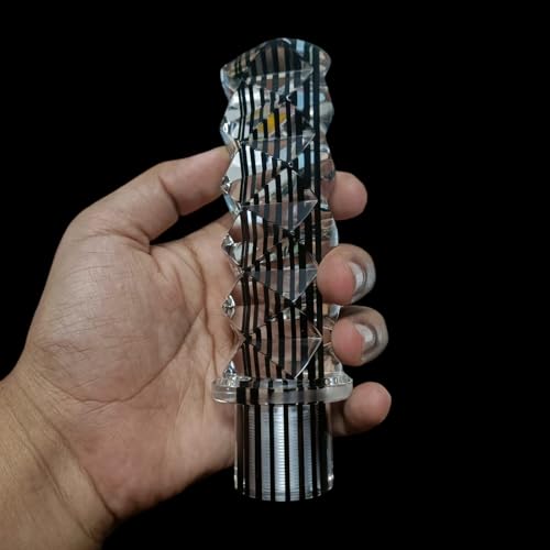 YOURKARTS.COM Crystal Katana Design Gear Knob (Black Stripe, 25CM) – Universal Manual Transmission Stick Handle for Sporty Feel | car Accessories 2025 Modified car Essentials - Image 5