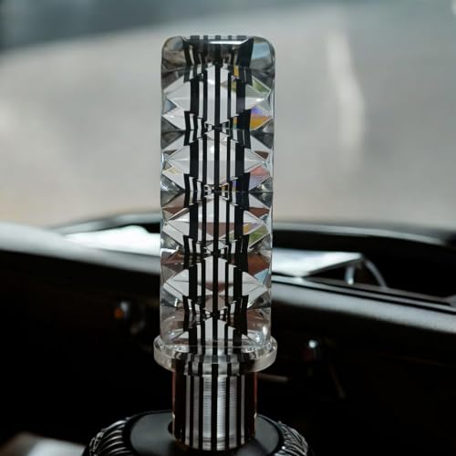 YOURKARTS.COM Crystal Katana Design Gear Knob (Black Stripe, 25CM) – Universal Manual Transmission Stick Handle for Sporty Feel | car Accessories 2025 Modified car Essentials - Image 3