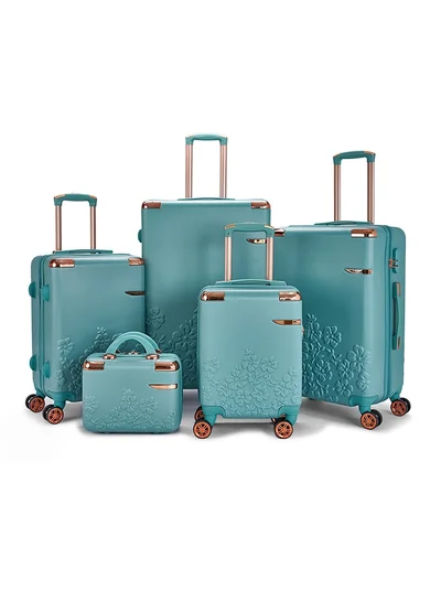 LIMRA Luggage set 5 pieces travel Bags with a distinctive design from limra tiffany