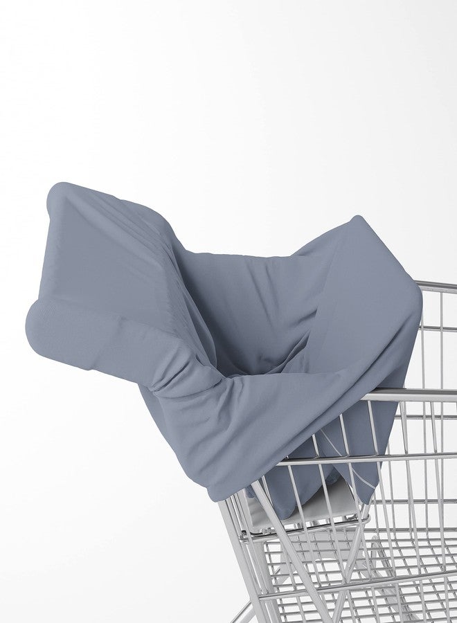 Natemia 4 in 1 Baby Car Seat Cover - Multi-Functional Stretchy & Soft Canopy, Nursing, Shopping Cart, & High Chair Cover - Image 4