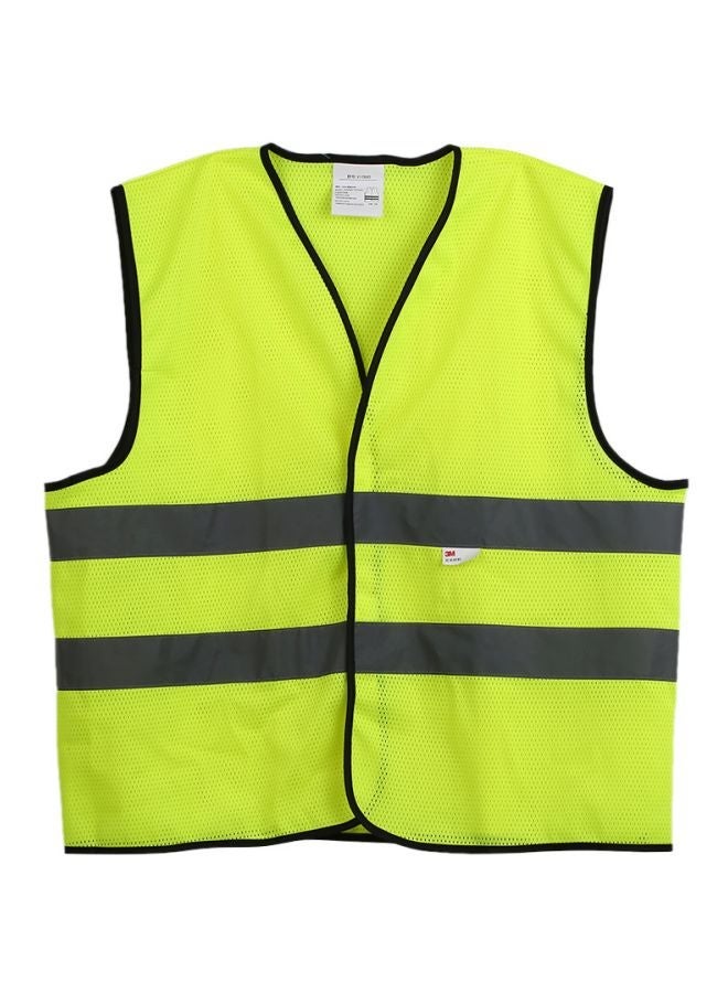 NIBEMINENT Reflective Safety Vest Green/Grey - Image 1