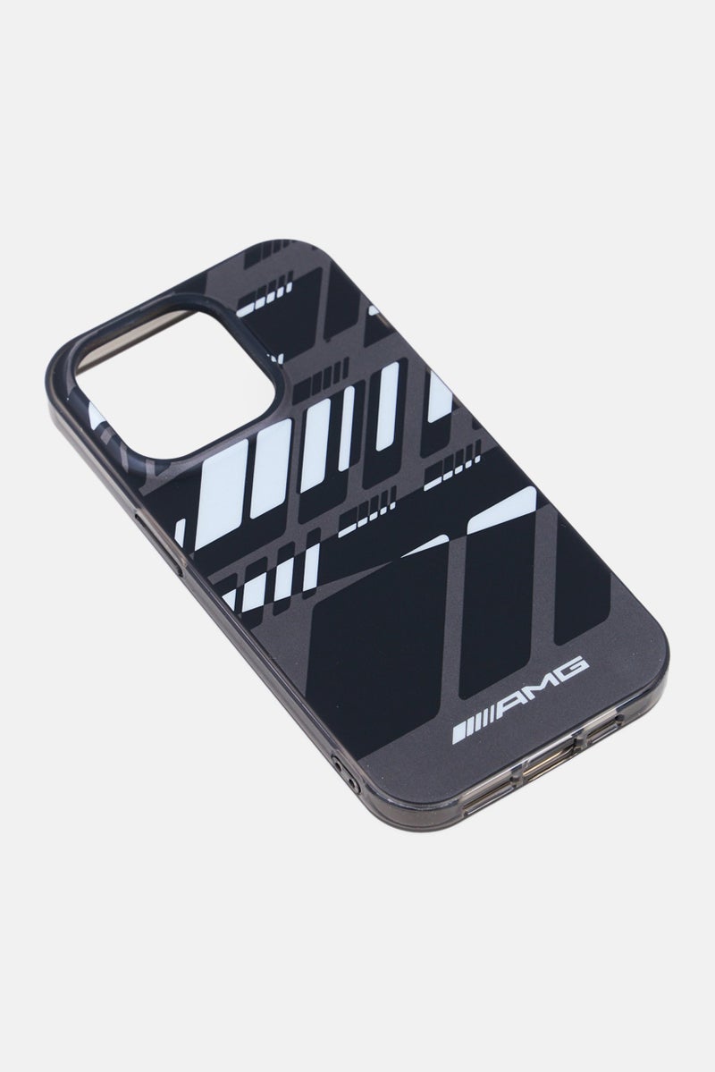 AMG حافظة هاتف بشعار علامة آيفون 14 برو - Image 4