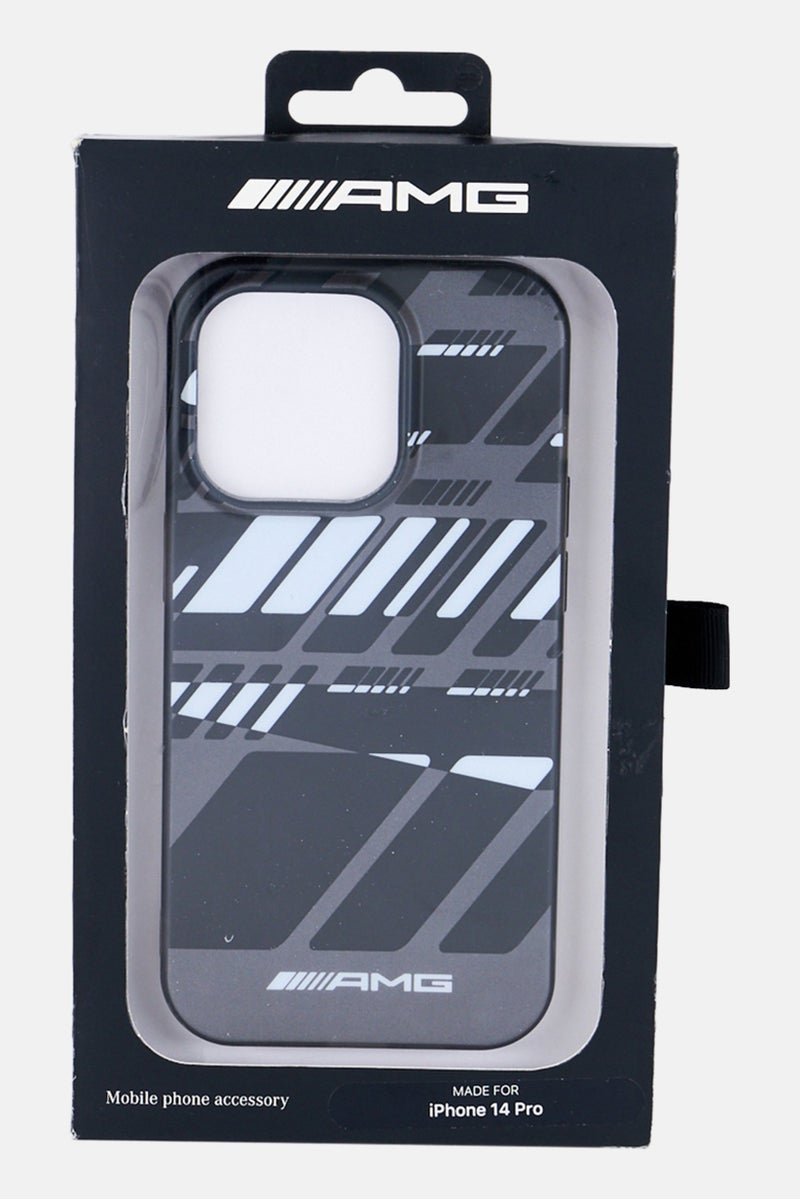 AMG حافظة هاتف بشعار علامة آيفون 14 برو - Image 1