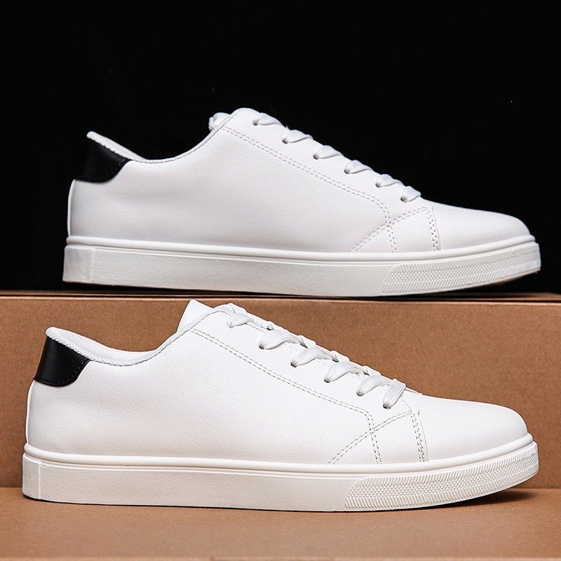 Extra Large Size Export Couple''s Style Spring Sneakers for Men and Women, Student Running Shoes, Non-Slip Versatile Sports Shoes, Breathable White Shoes - Image 1