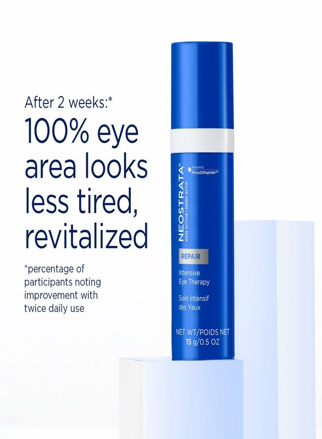 NEOSTRATA SKIN ACTIVE Intensive Eye Therapy, Anti Aging Under Eye Ceam, Treats Dark Circles, Puffiness, Fine Lines and Wrinkles with Hyaluronic Acid, Peptides and Bakuchiol, 0.5 oz - Image 5