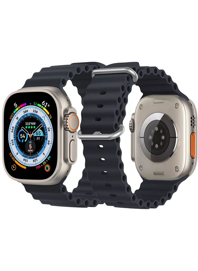 Black Tiger - smartwatch 8 Ultra Full Touch Call 49 mm and supports the Arabic Language with wireless Bluetooth headphones - Image 1