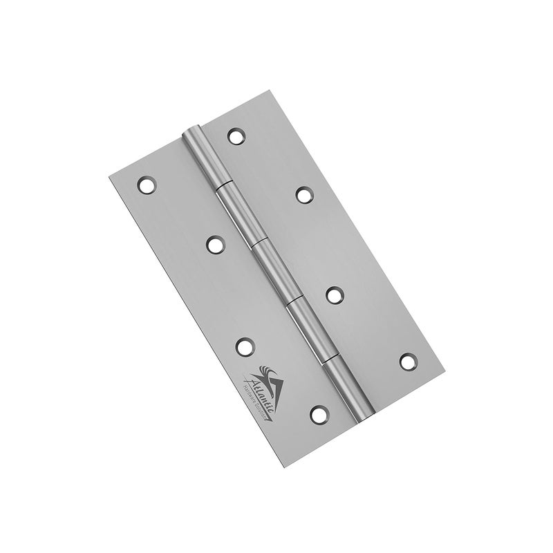Atlantic Atlantic Window Door Hinges 4 Inch x 12 Gauge25 MM Thickness Home Office Hotel for Main Window Door Bedroom Kitchen Bathroom Premium Stainless Steel Welded Head Matt Finish Pack of 24 Pcs  - Image 2