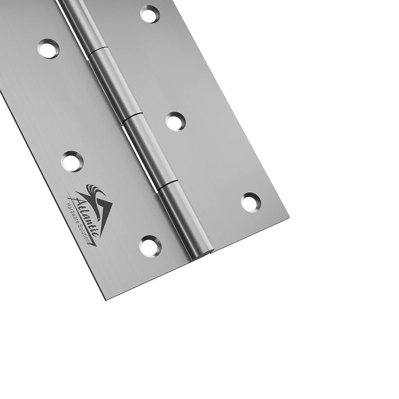 Atlantic Atlantic Window Door Hinges 4 Inch x 12 Gauge25 MM Thickness Home Office Hotel for Main Window Door Bedroom Kitchen Bathroom Premium Stainless Steel Welded Head Matt Finish Pack of 24 Pcs  - Image 3