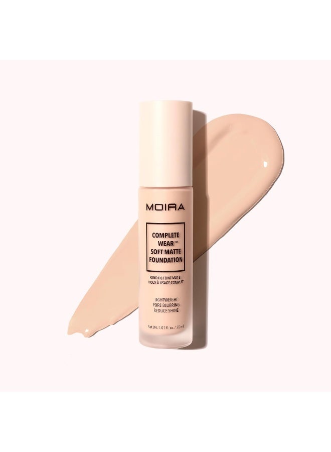 moira Complete Wear Soft Matte Foundation (250C) - Image 2