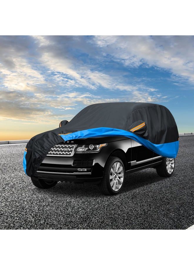 FSGRICH Car Cover Waterproof All Weather Outdoor Windproof Dustproof UV Protection Fit SUV - Image 4