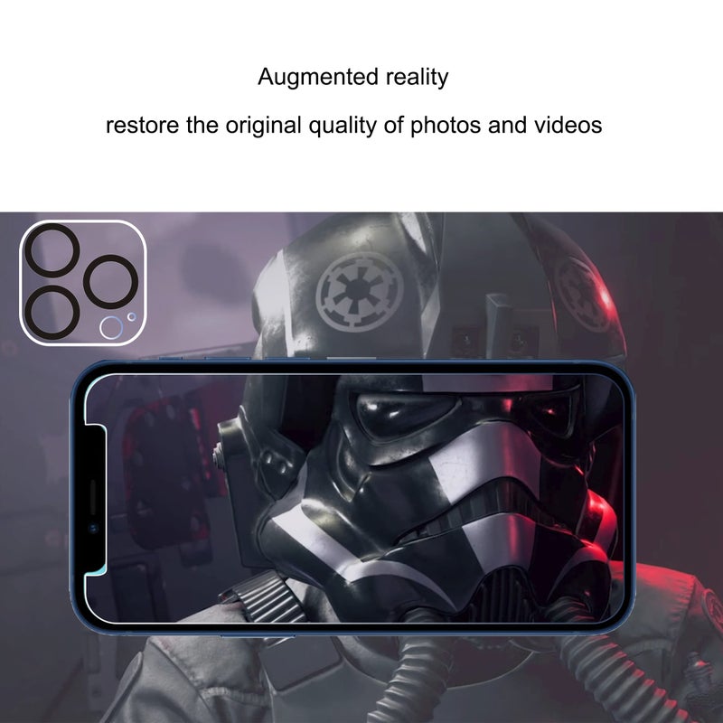 Ailun Camera Lens Protector for iPhone 13 Pro & iPhone 13 Pro Max,Tempered Glass,9H Hardness,Ultra HD,Anti-Scratch,Easy to Install,Case Friendly [Does not Affect Night Shots][2 Pack] - Image 5