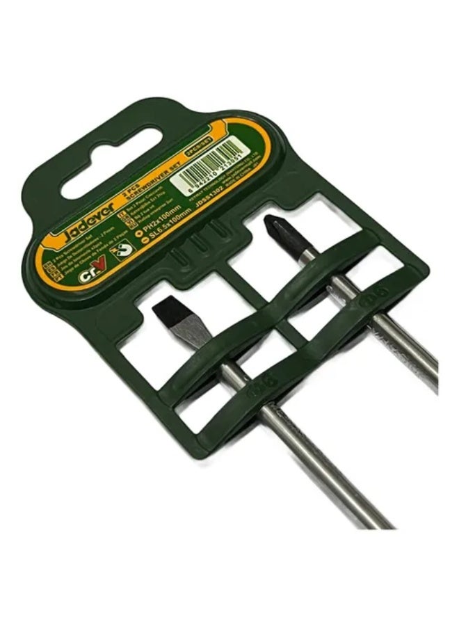 جاديفر  طقم 2 مفك عادي/ مربع من جاديفر JDSS1302 - Image 5