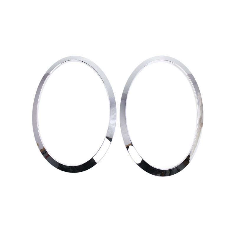 Generic Lechnical Headlight Trim Ring 2pcs Replacement for BMW Mini Cooper F55/F56/F57 2014-2021 OEM 51137300631,51137300632,51712355791,51712355798 - Image 1