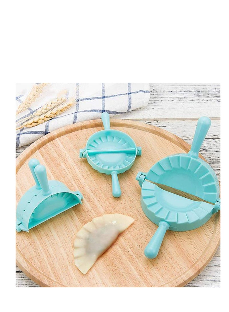 SOLARAE 4 Pcs Ravioli Dumpling Maker Manual Ravioli Dumpling Maker Set Dough Press Mould Tool for Home Kitchen Dough Press Dumpling/ Ravioli/ Dumpling Maker Empanada Press Mold Dough Cutter - Image 3
