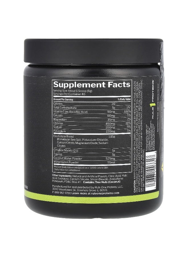 Rule One Proteins, Lytes, Blue Razz, 8.47 oz (240 g) (Packaging may vary) - Image 2