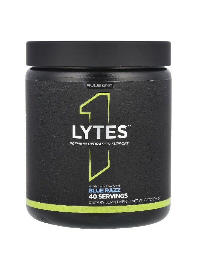 Rule One Proteins, Lytes, Blue Razz, 8.47 oz (240 g) (Packaging may vary) - Image 1