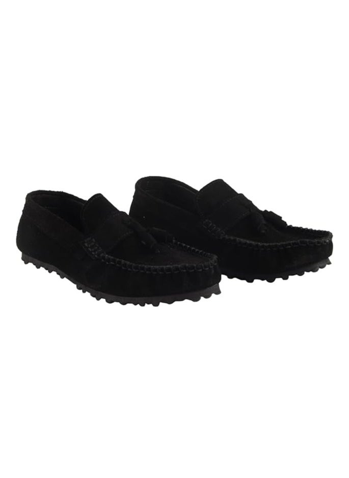 Generic Men's stylish, easy-to-wear shoes - made of natural suede leather - available in multiple sizes - size 45  - Image 1