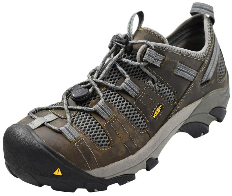 KEEN Utility Atlanta Cool II ESD (Steel Toe) Gargoyle/Midnight Navy 10 EE - Wide - Image 1