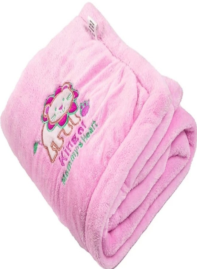 BRANDONN Baby Blankets New Born Double Layer Soft Coral Crib Top Sheet Cum Baby Bath Towel Bed Bedding for Baby Boys and Baby Girls - Image 2