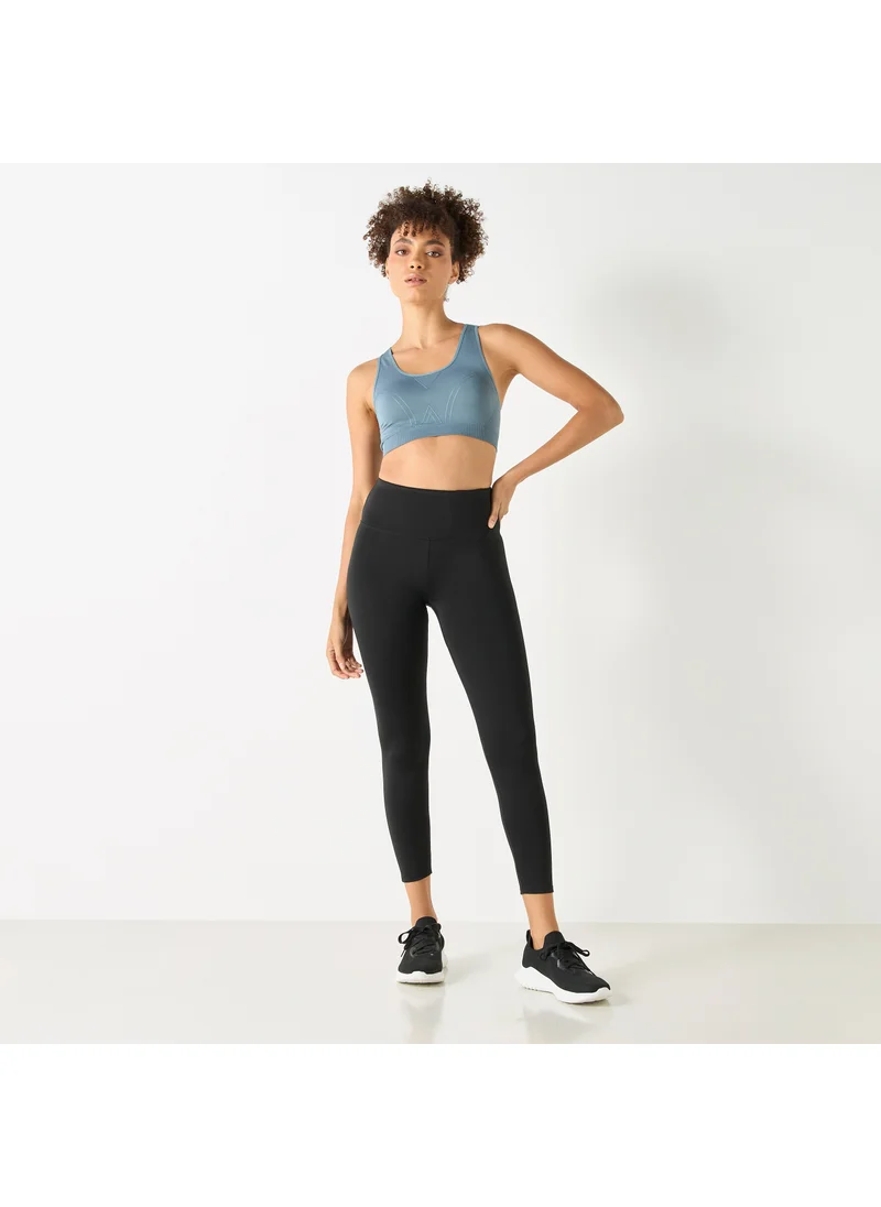 ADOT by Splash Textured Racerback Bra