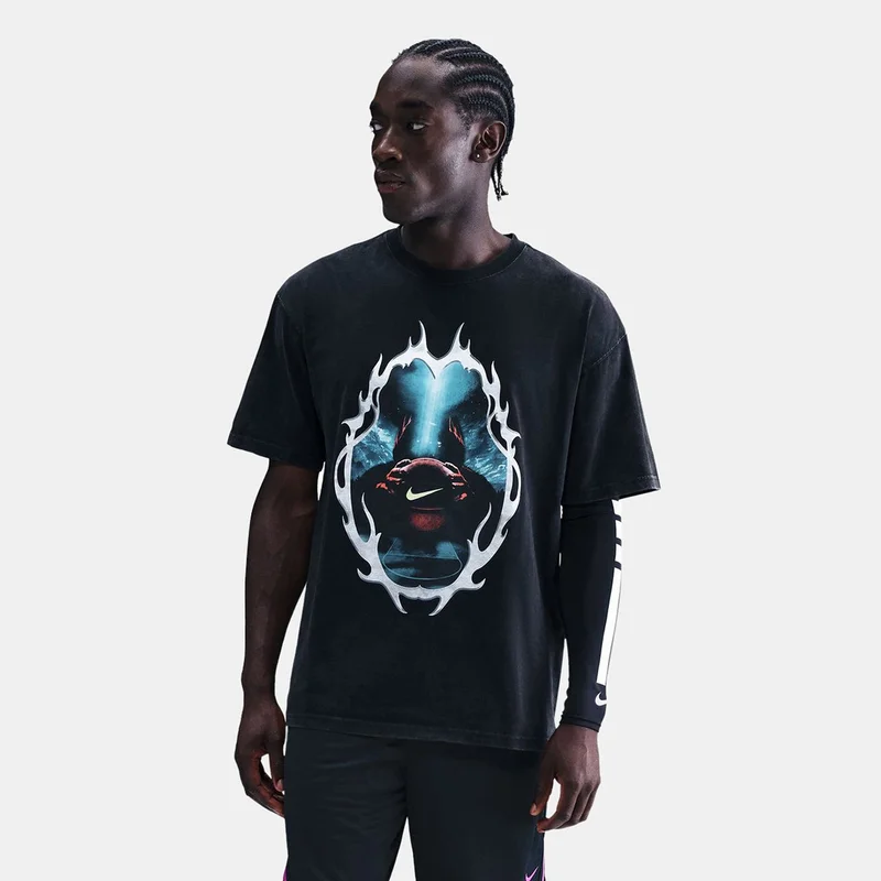 Nike Black Men's Sportswear Max90 T-Shirt for Men | Best Price UAE