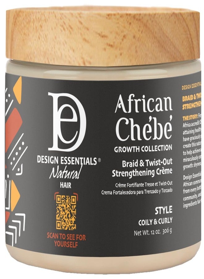 Design Essentials African Chebe Braid & Twist-Out Strengthening Créme - Image 1