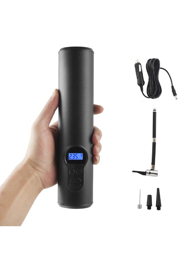 Portable Wireless 12V Digital Electric Inflator Pump for Car, Bicycle, and Scooter Tires - Image 1